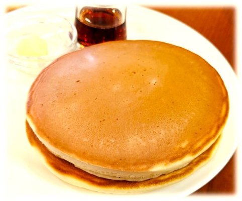 店家讲究的极品松饼