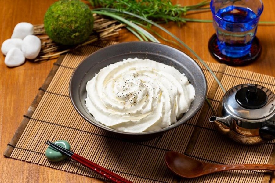 白明太子芝士奶油乌冬面