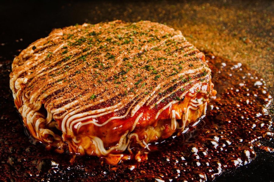 不添加化学调味料的大阪烧