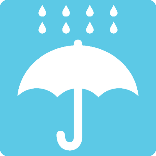 雨天也可