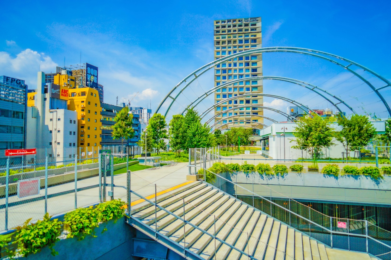 涩谷区街景